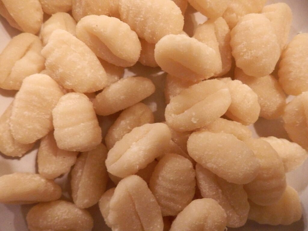 Quick family meals: Photo of uncooked gnocchi